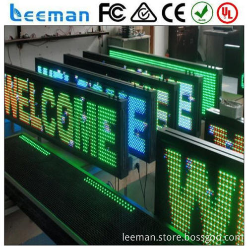 taxi top led display Shenzhen Leeman LED moving led screen display
